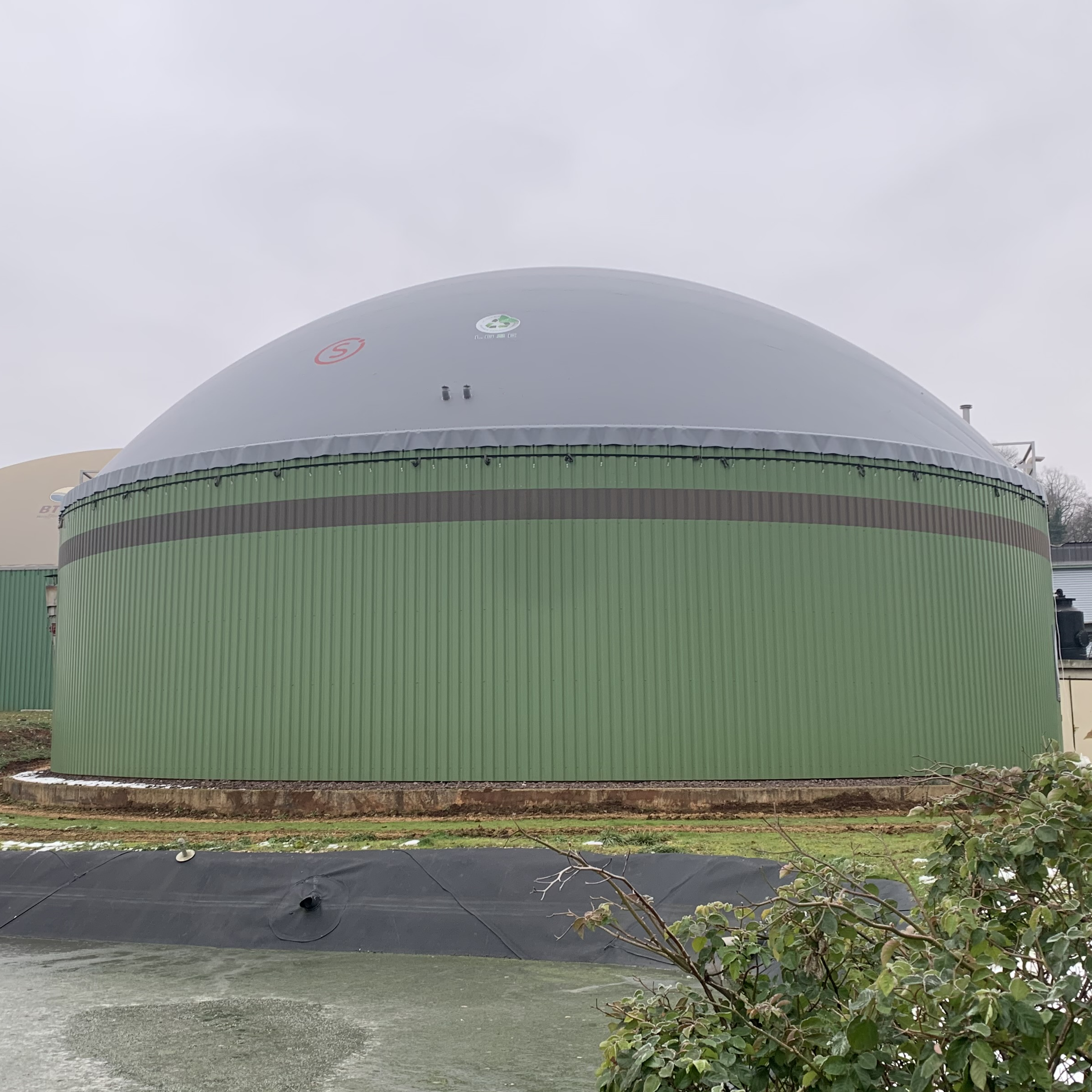 Serynis Couverture double membrane biogaz 1