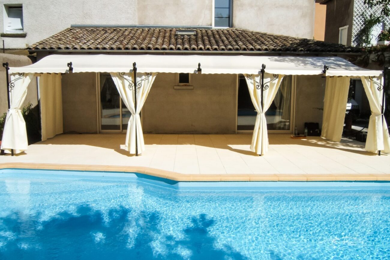 Serynis Pergola toile fixe 4