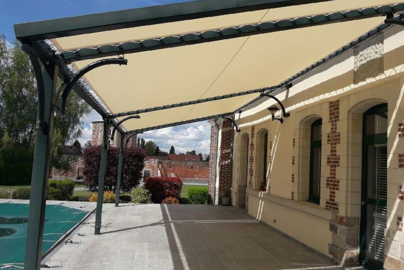 Serynis Pergola toile fixe 5