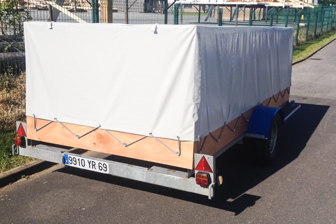 Serynis bache pvc de remorque 6