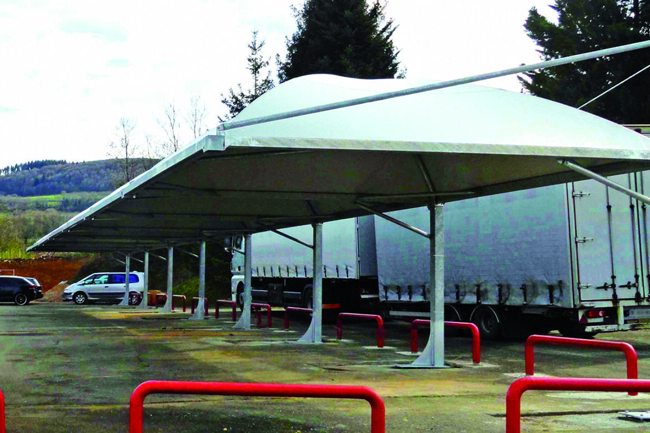 Abris de parking Smeriglio Serynis